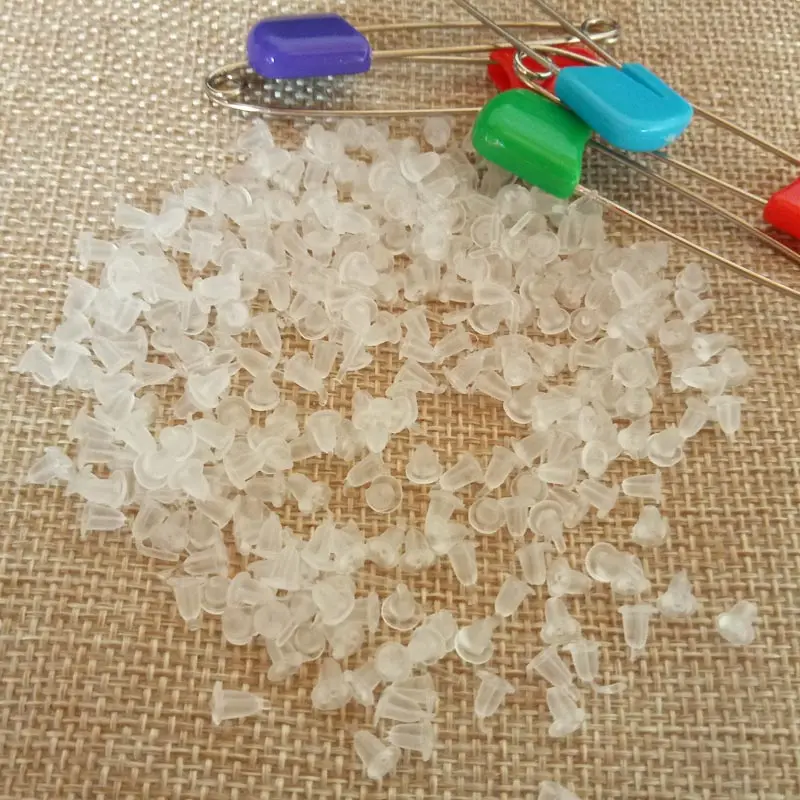 10000pcs Plastic Earring Back Plug Cap Earrings Jewelry Accessories Bullet Ear Plugging/blocked DIY | Украшения и аксессуары