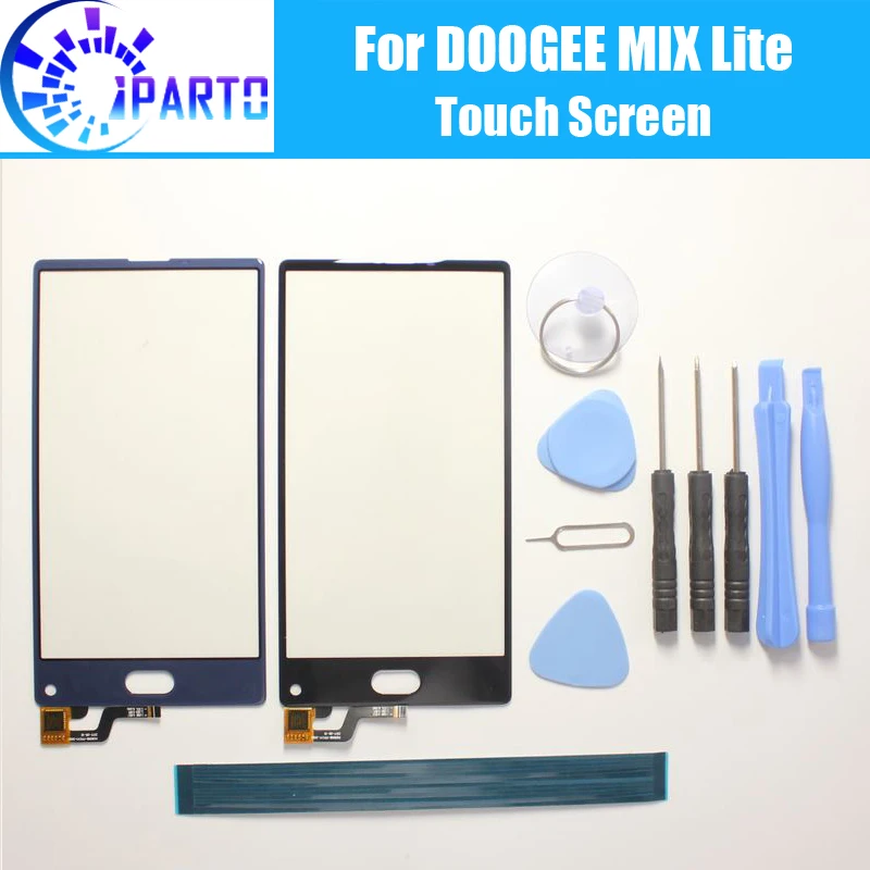 Стекло для сенсорного экрана DOOGEE MIX Lite 100% гарантия оригинальный дигитайзер