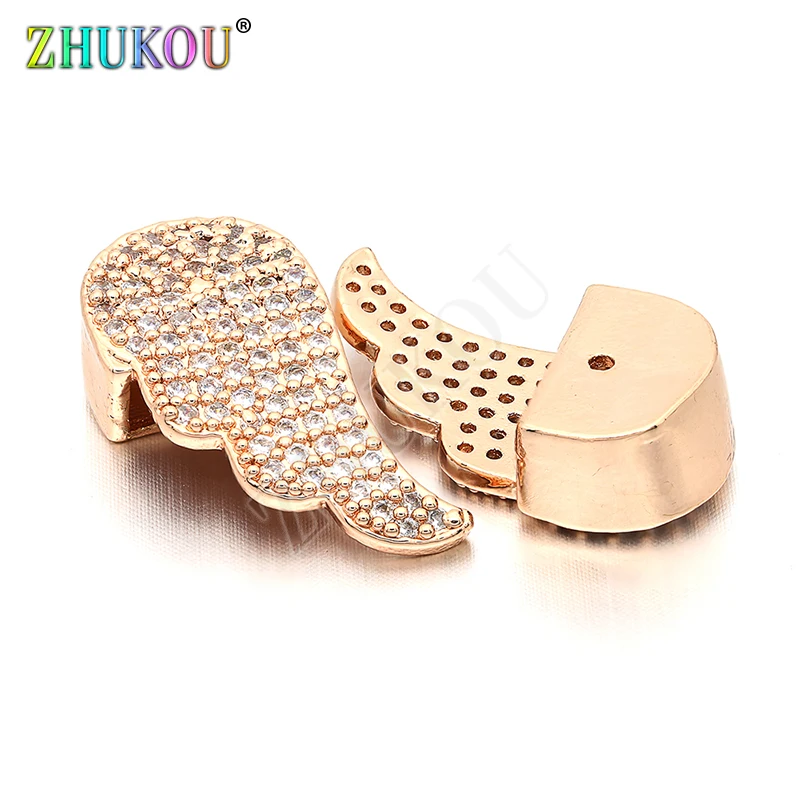 Застежки-крючки из латуни и кубического циркония для самостоятельного