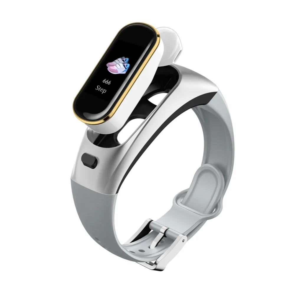 Пульсометр спортивный браслет Bluetooth пульт дистанционного управления HD экран