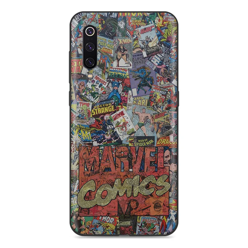 Чехол Lavaza Marvel для Xiaomi Redmi Note 8 8A 7 6 6A 5 5A 4 4X 4A Go Pro Plus Prime - Цвет: 1