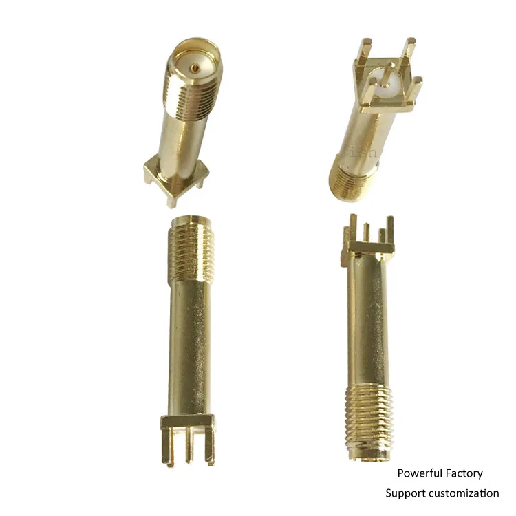 SMA RF коаксиальный разъем BNC TNC MCX MMCX N Type Гнездовой адаптер 1 шт.|Антенны для связи| |