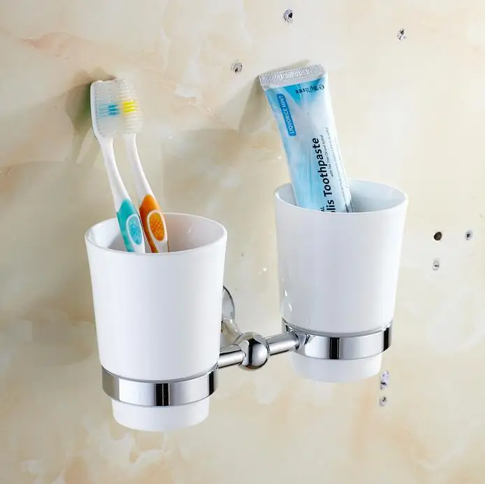 Золотистая полированная латунь и кристаллические Аксессуары для ванной комнаты