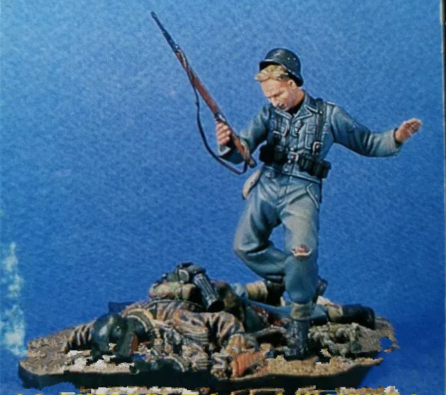 1/35 модельная фигурка из смолы набор нераскрашенные/948(2 фигурки с