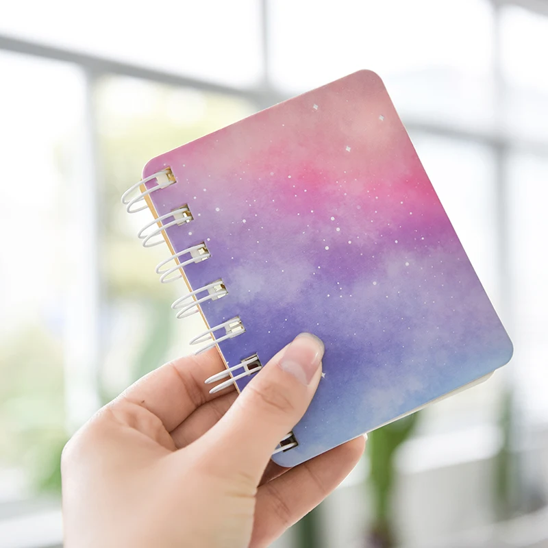 Climemo звездное небо спираль книга катушки карманная записная книжка Журнал