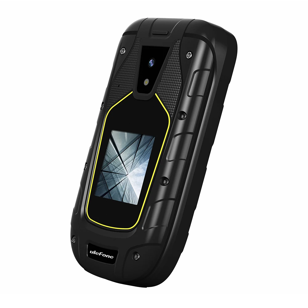 Ulefone Armor флип 2G мобильный телефон 2 4 дюйма 1 44 MTK6261A 32 МБ ОЗУ 64 Мб ПЗУ 1.3MP задняя