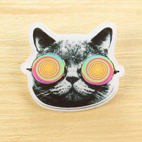 1 шт./лот японская брошь в стиле Харадзюку акриловая булавка значок для одежды и