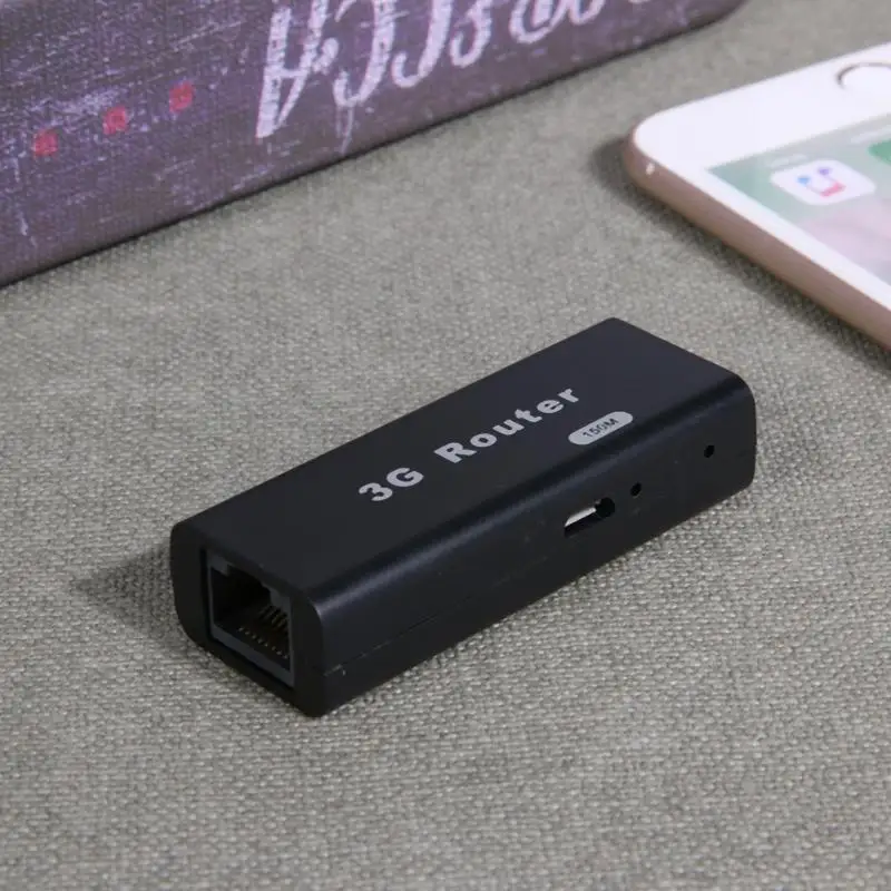 Мини Портативный 150 Мбит/с RJ45 Беспроводная Поддержка 3G USB модемы Wi-Fi точка доступа