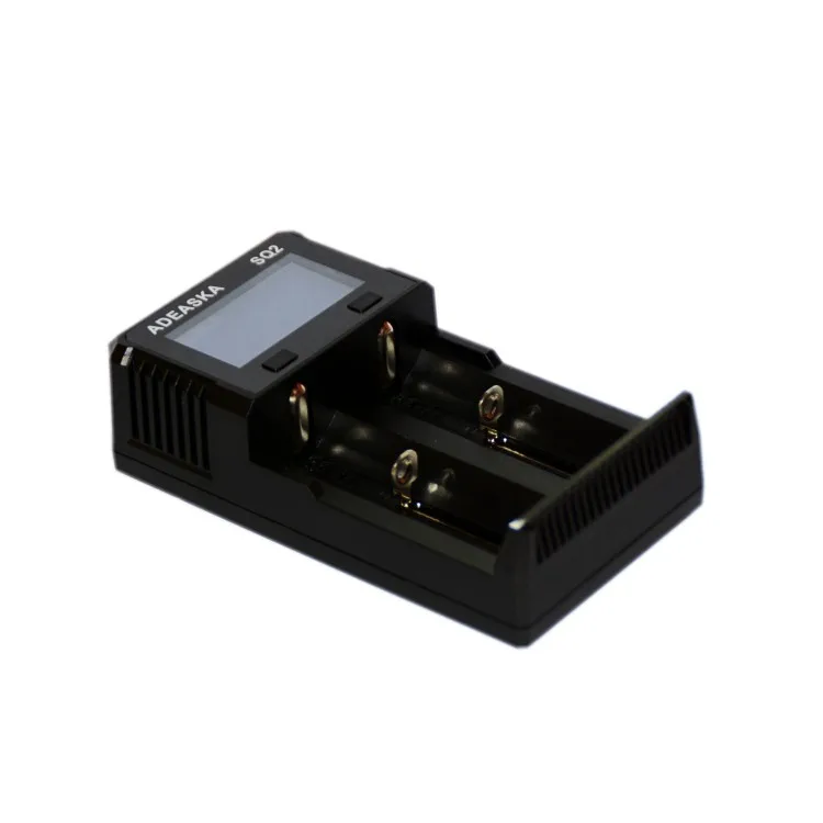 Adeaska sq2 цифровой 18650 26650 18350 10440 18500 Зарядное устройство ЖК дисплей Дисплей Батарея