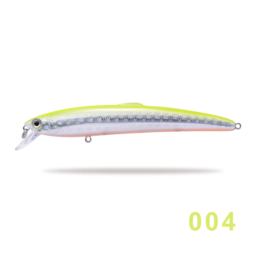 004 Hunthouse minnow морская жесткая приманка для рыбалки 12,5 см/17,5 г 14,7 см/27 г твердое тело 8 цветов для морского баса - Цвет: 004