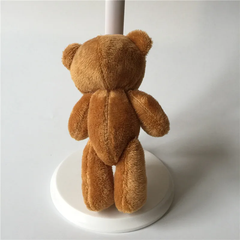 Миниатюрные плюшевые мишки Тедди милые самодельные куклы Peluche букет цветов декор