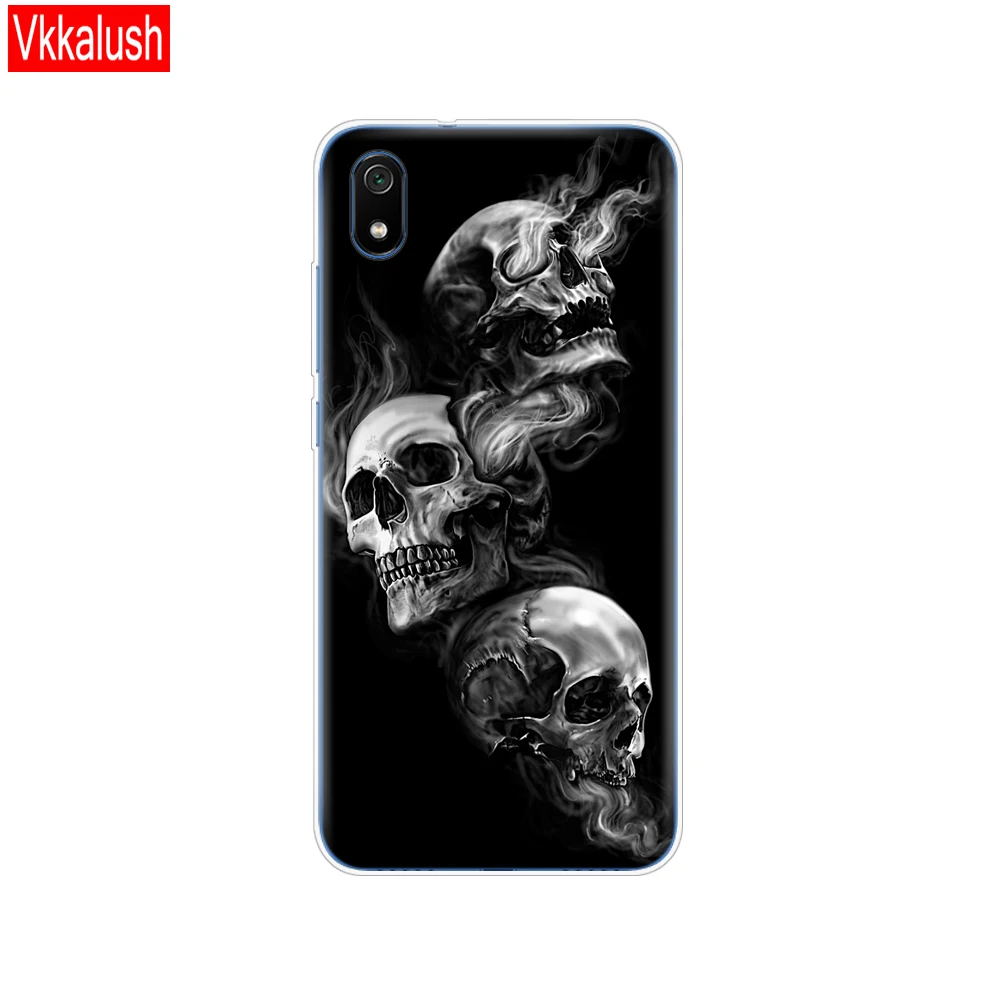 80253 Чехол для Xiaomi redmi 7a чехол s полная защита Мягкий ТПУ силиконовый чехол на заднюю панель для redmi 7 A бампер redmi 7a чехол для телефона с кошкой - Цвет: 80253