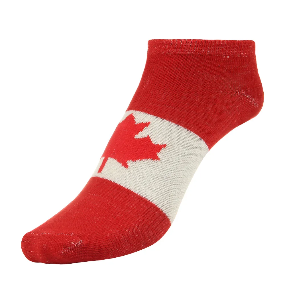 5 пар/лот для мужчин wo модный флаг лодыжки носки девочек Low Cut экипажа повседневное