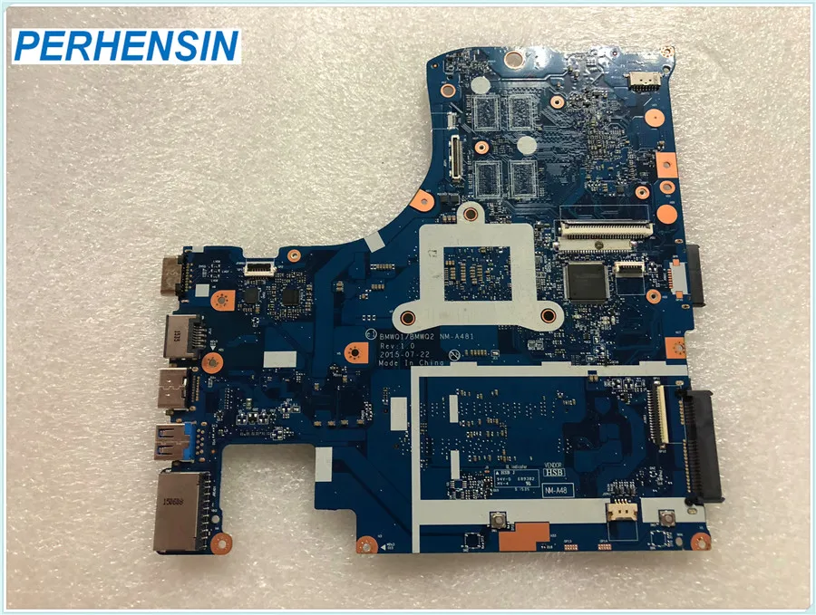 BMWQ1 BMWQ2 NM A481 для Lenovo IdeaPad 300 15 15ISK SR2EU i3 6100U материнская плата ноутбука 100% отлично