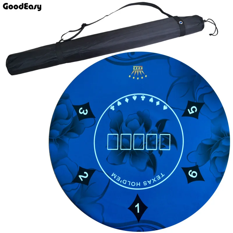 1 2 m синий Техасский Холдем скатерть для покера резиновая циновка таблицы с