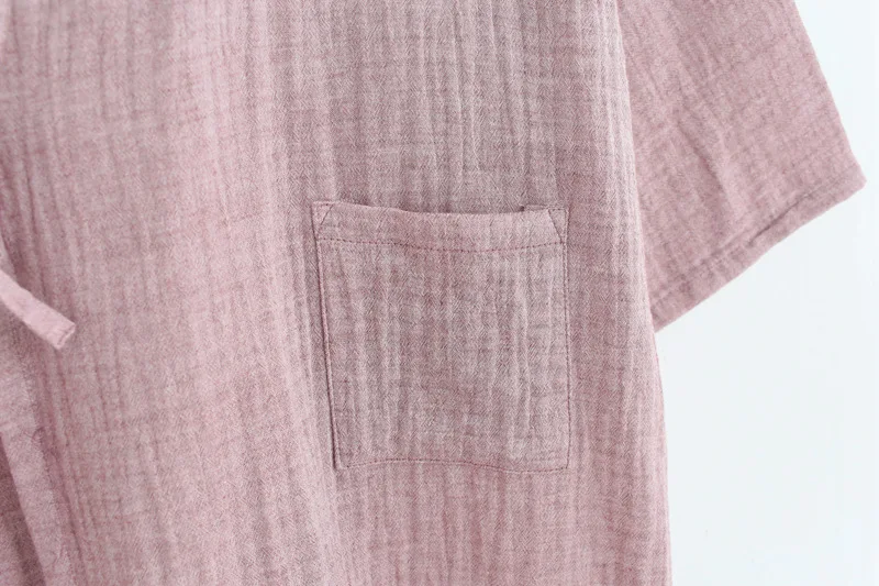 Японский весенне-летний халат Yukata, мужская хлопковая марлевая тонкая Паровая одежда, кимоно, пижама, длинный кардиган, халат, одежда для отдыха