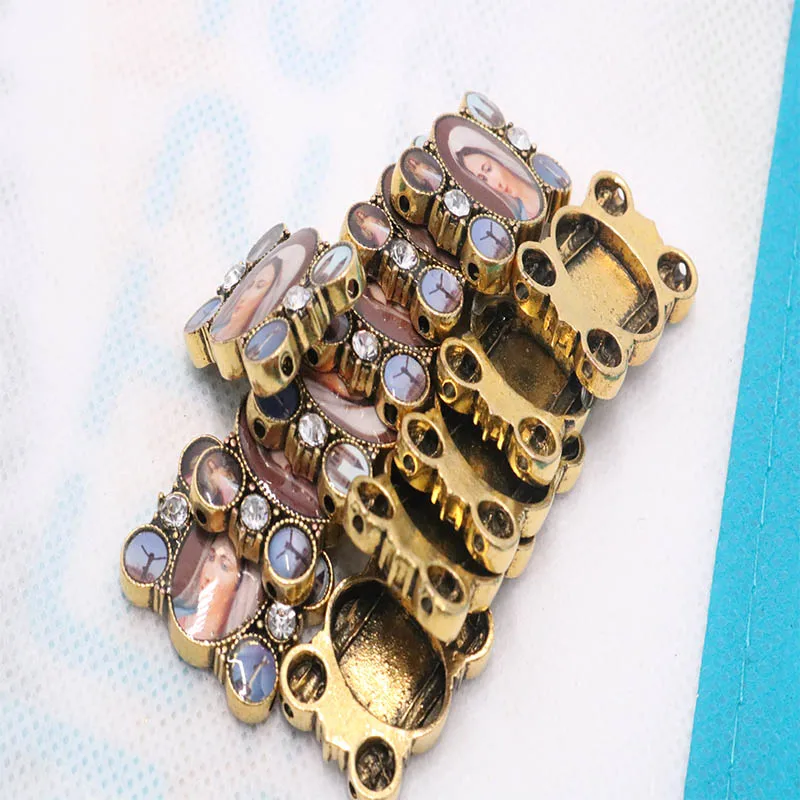 Медаль из бисера St. Mary католическая Санта-Мария-Конг ручная работа Подвески