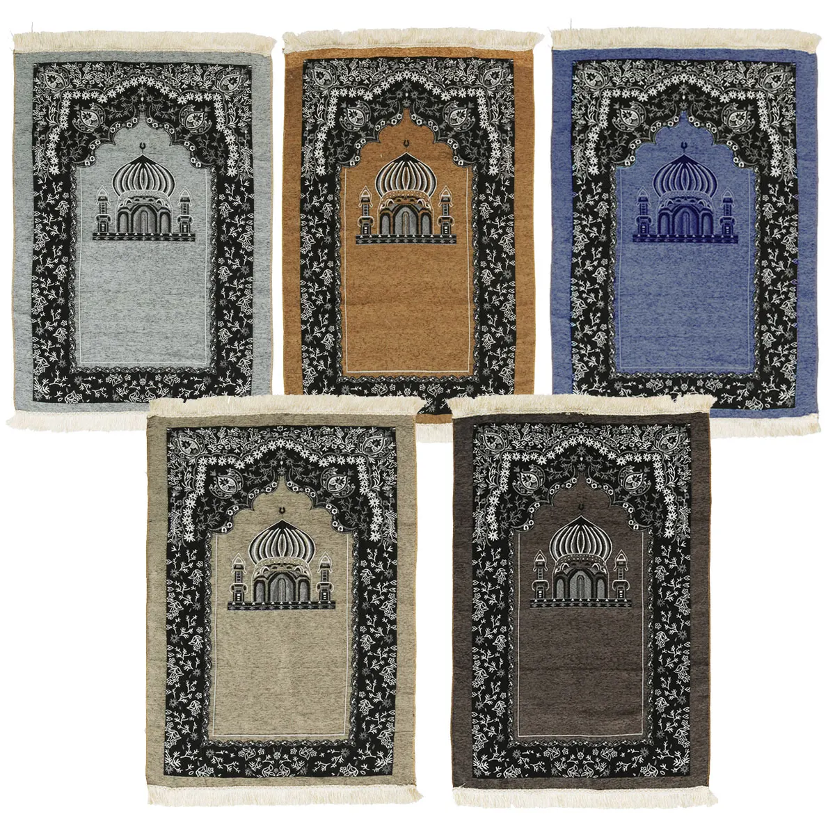 KIWARW Рамадан Исламская мусульманская молитва коврик из полиамидного волокна Salat