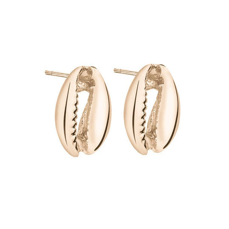 2019 новые европейские Простые милые серебряные пляжные морские раковины в форме