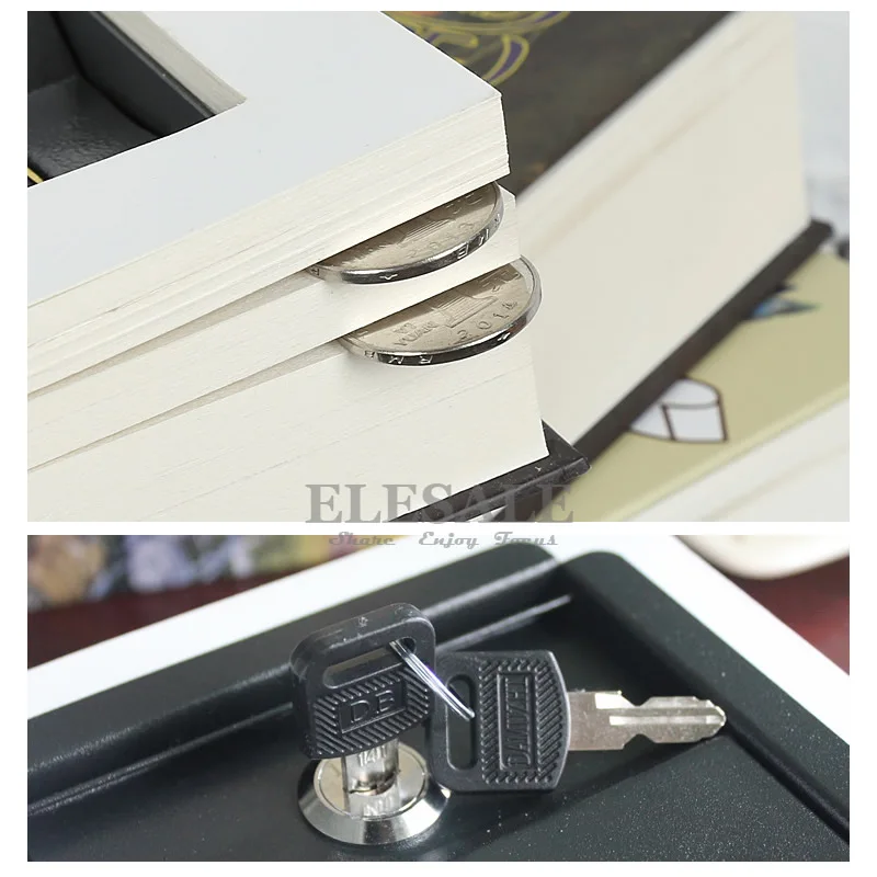 Секретная книга высокого качества скрытая безопасная коробка сейф для