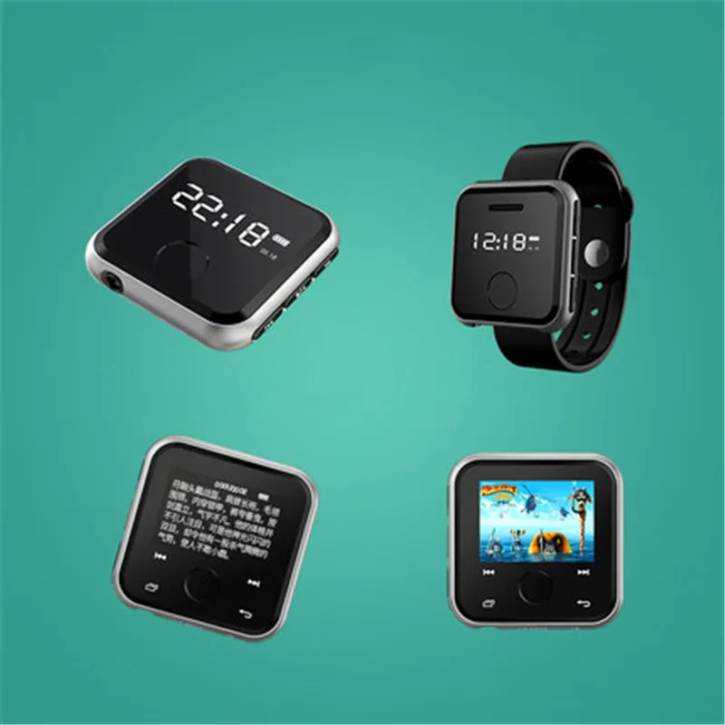 MP4 Walkman, интеллектуальная электронная книга, FM Музыка fm-радио, поддержка TF карты, наручные часы, MP3 мини Bluetooth, милая девушка, спорт, удобно