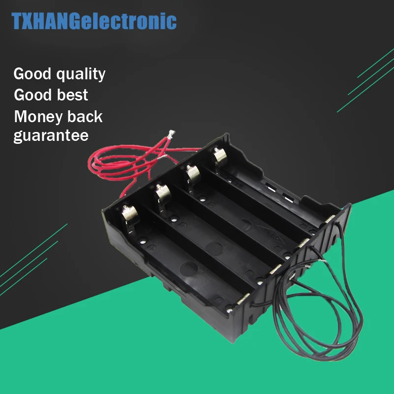 Пластиковый контейнер для хранения аккумуляторов 4x18650 1 шт.|case box|case storage boxcase holder box