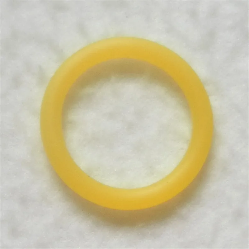 Yellow Chenkai 100 шт без БФА, силиконовый детский соска крепление мам O кольца для NUK пустышка зажим держатель цепочка ручная работа игрушки аксессуары - Цвет: Yellow