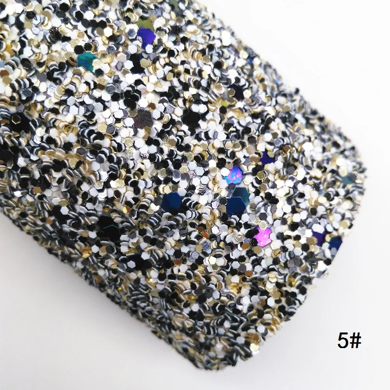 5 Glitterwishcome 30X134 см мини рулон с эффектом блестящей кожи Fabirc, блестящая кожаная ткань, GM003 - Цвет: 5