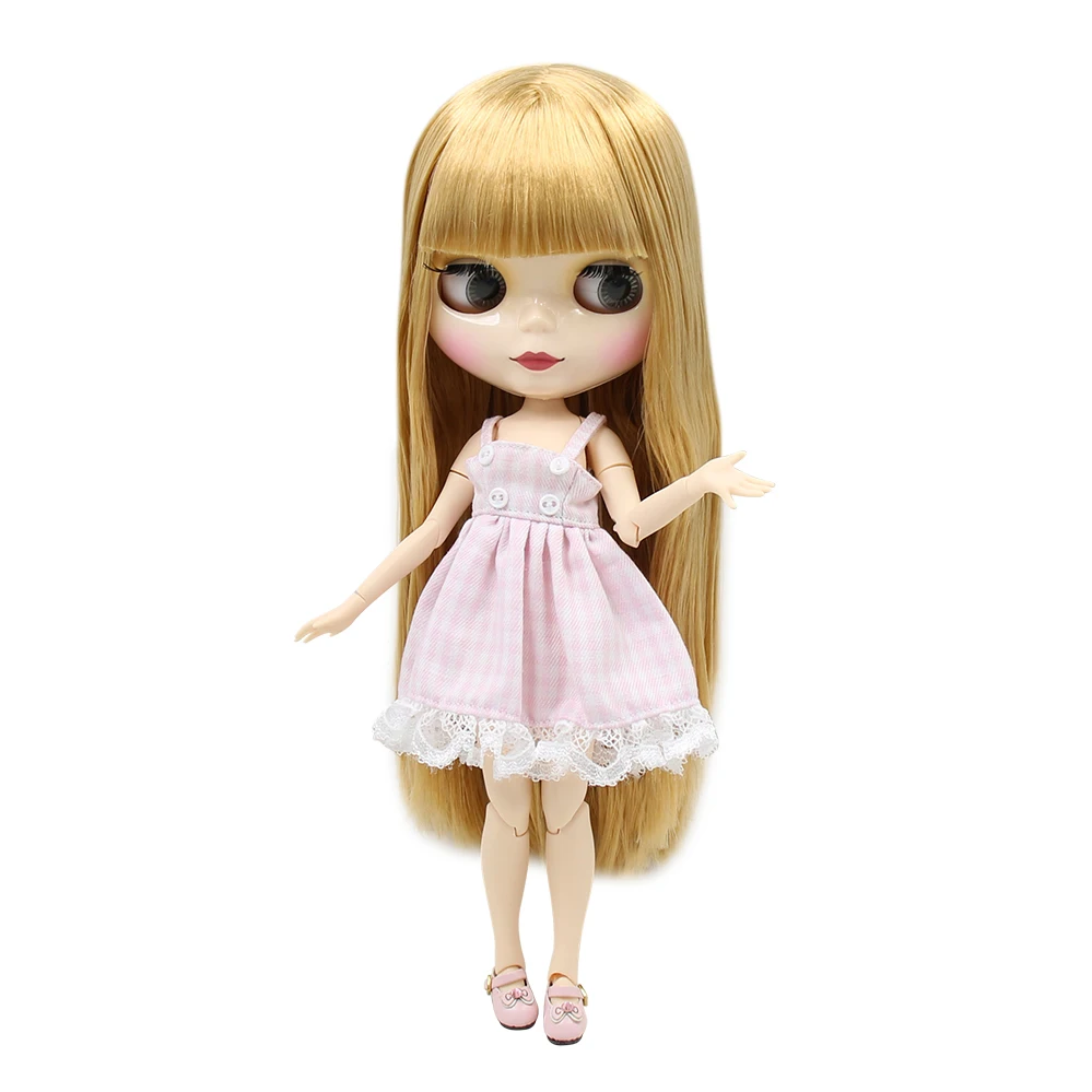 Ледяная фабрика Blyth кукла шарнир тело DIY обнаженные игрушки BJD модные куклы девушка подарок новое специальное предложение на продажу с ручной набор A& B
