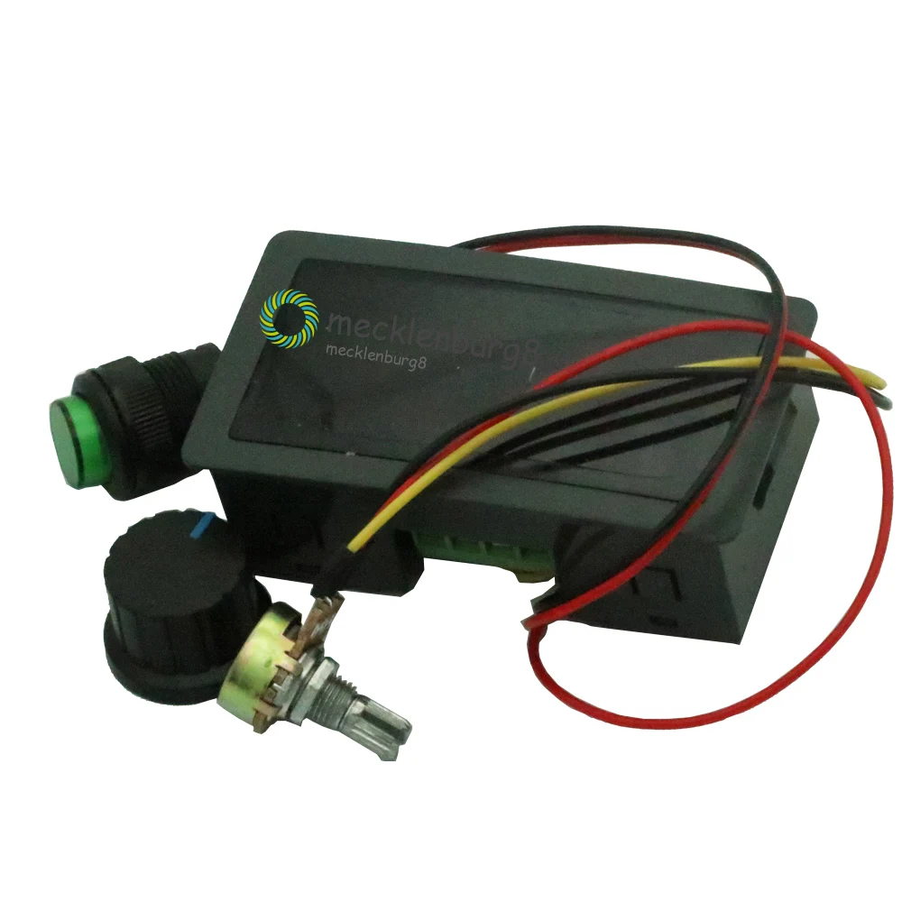 DC 6 V-30 V 12 V 24 V MAX 8A 16 kHz Регулируемый PWM контроль скорости; цифровой дисплей управления двигателем постоянного тока CV регулятор переключатель