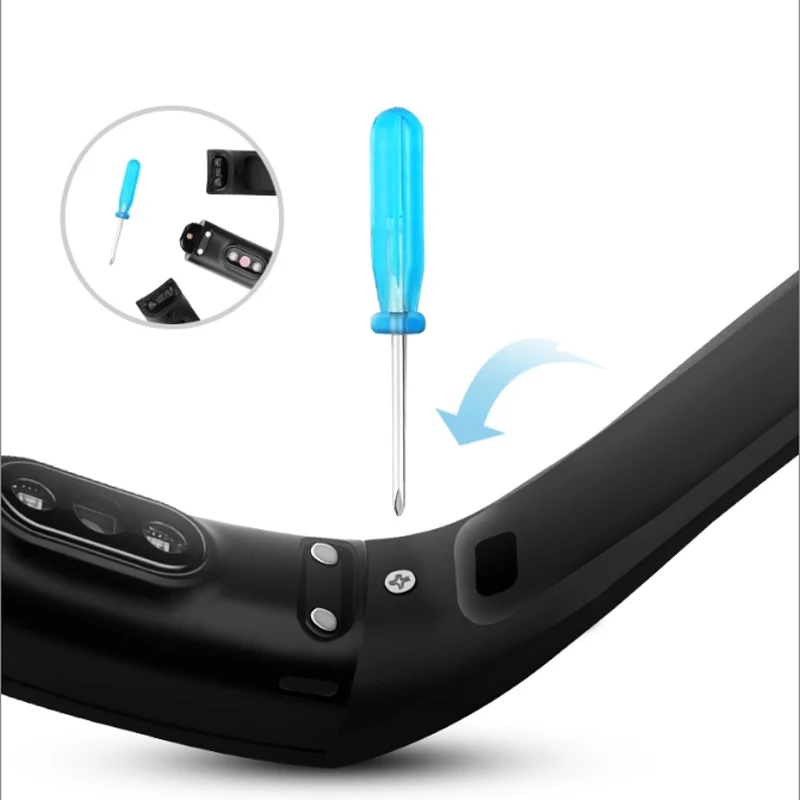 Новые силиконовые полосы для huawei honor band 3, свежий вид, полосатая поверхность, регулируемый размер, сменный ремешок