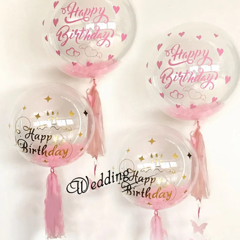 1 шт. прозрачные наклейки для воздушных шаров 21 х29 см|baby shower|baby shower partystickers birthday |