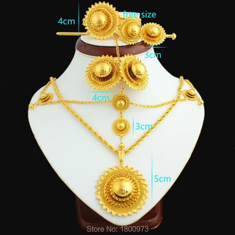 Комплект из колье серёг и кольца с цепочкой подвеской|ethiopian jewelry set|jewelry setsafrican wedding
