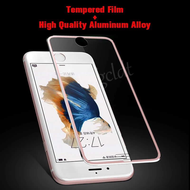Защитное стекло закаленное 3D для iPhone 8 6 6S 7 Plus|Защитные стёкла и плёнки телефонов| |
