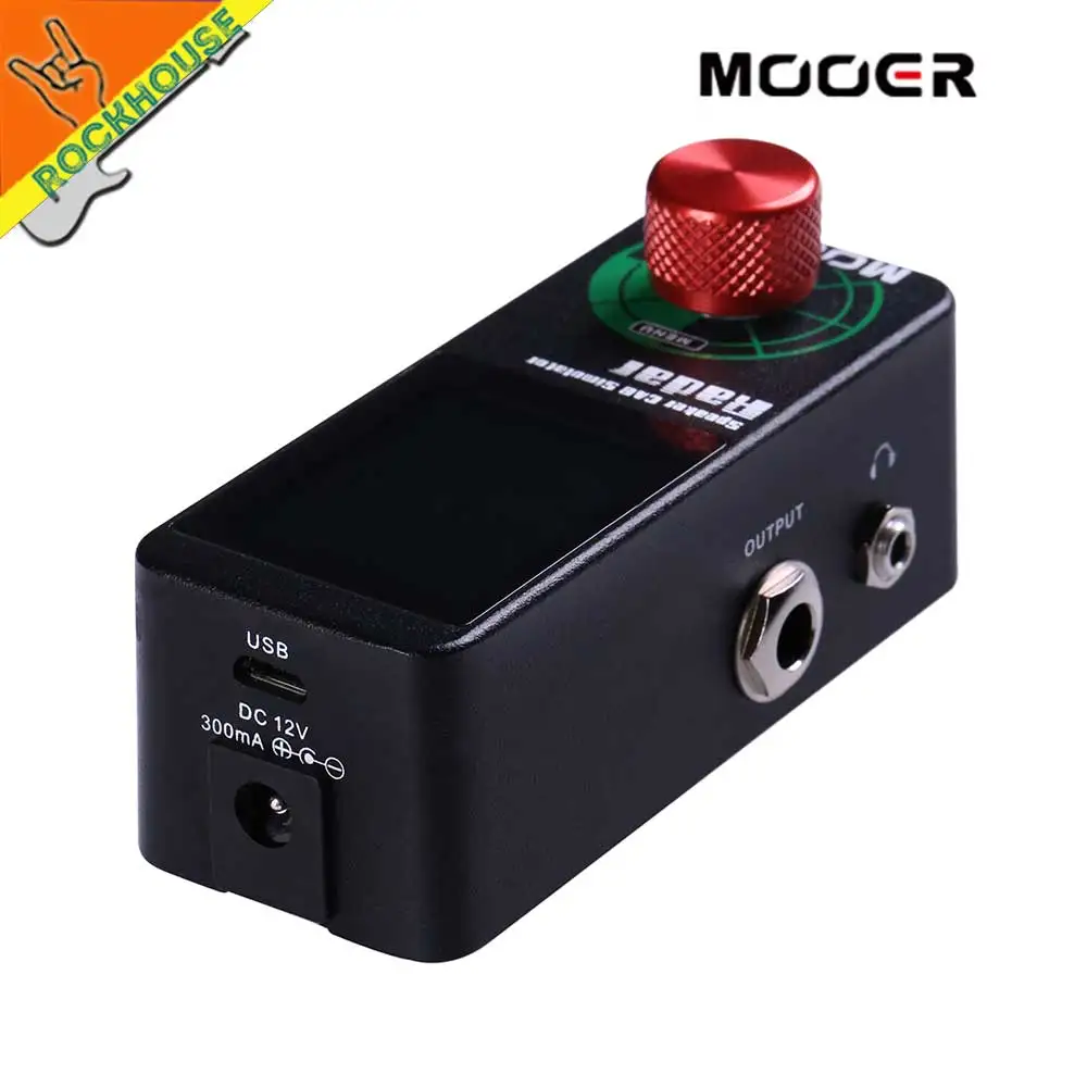 MOOER радар кабина симулятор с 30 акустических моделей шкафов 11 моделей микрофонов 36 пользовательских пресетов, которые могут загружать пользовательские IRS