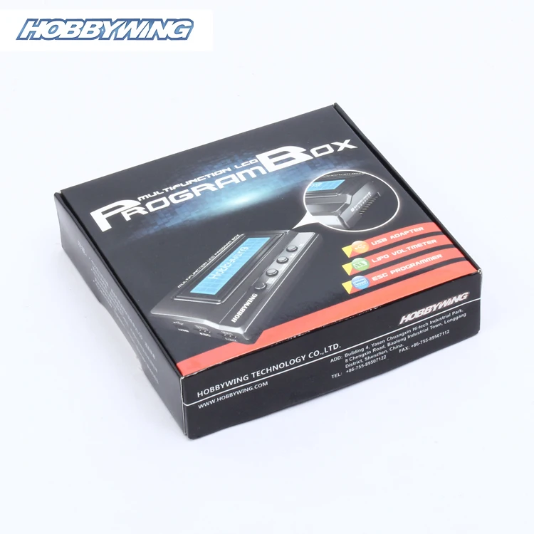 Hobbywing 3в1 Многофункциональный Профессиональный LCD программный ящик с детектором