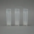 Мини 4,5 г DIY Пустой Овальный бальзам для губ Губная помада крем бутылка для губ бальзам для губ образец косметики контейнер 50 шт.лот