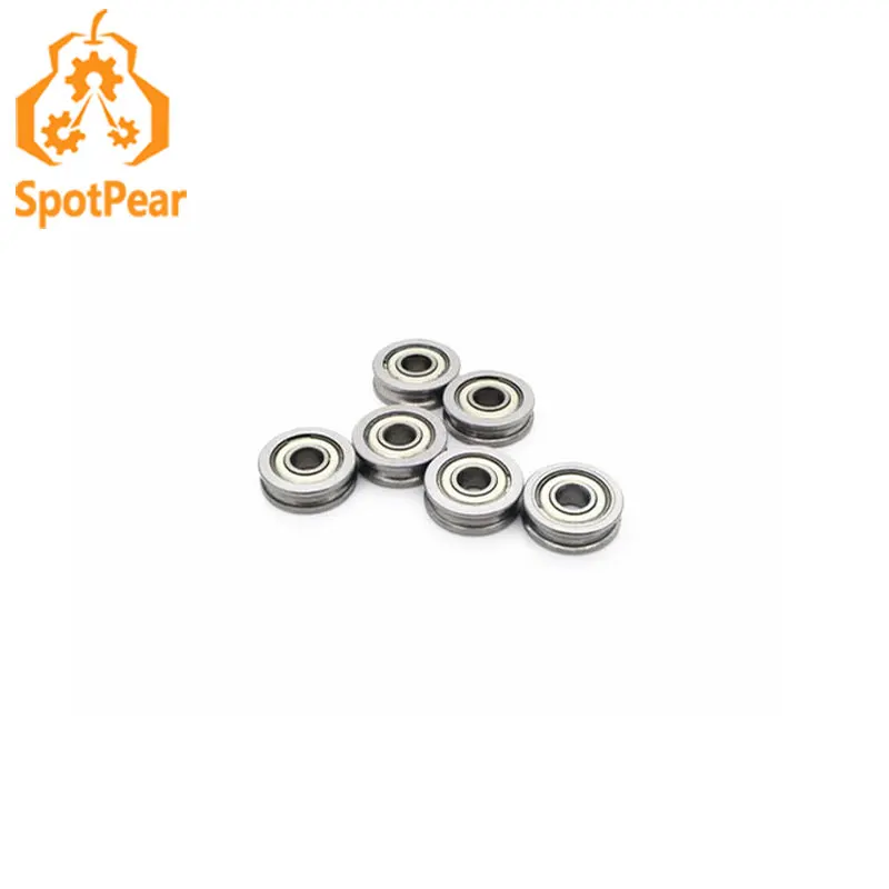 Аксессуары для 3D принтера U образные роликовые подшипники экструдера U604ZZ 4x13x4|bearing