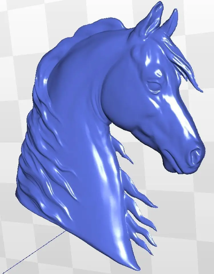 

Рельеф artcam 3d Horse _ 12 для ЧПУ в формате STL