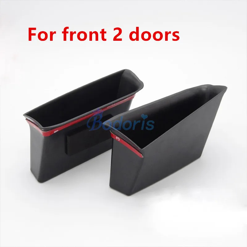For Front 2 doors Для Volkswagen VW Tiguan 2009 2010 2011 2012 2013 стайлинга автомобилей Подлокотник для хранения перчаток Органайзер чехол Аксессуары - Цвет: For Front 2 doors