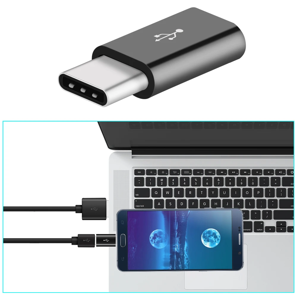 FORNORM микро флеш накопитель USB с гнездовым для C Мужской 3 1 конвертер адаптер данных