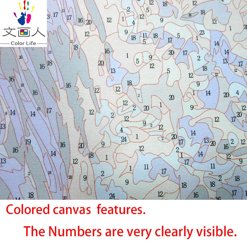 Картина маслом с большим Китом по номерам наборами DIY рисование девушек и