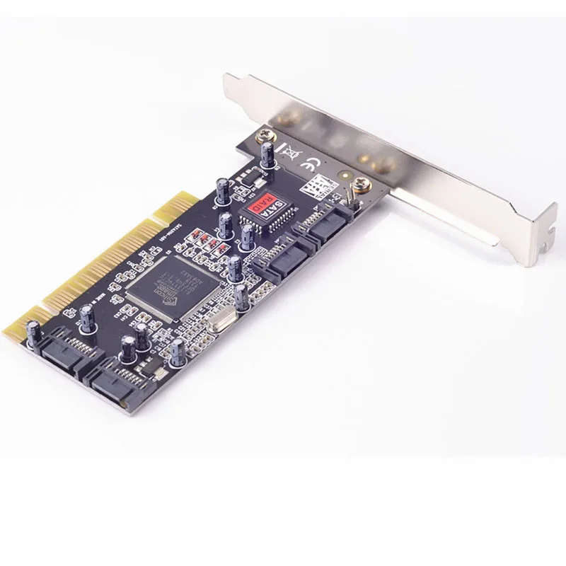 4 порта SATA PCI контроллер RAID карта SERIAL ATA ПК|port sata|sata pci4 port sata |
