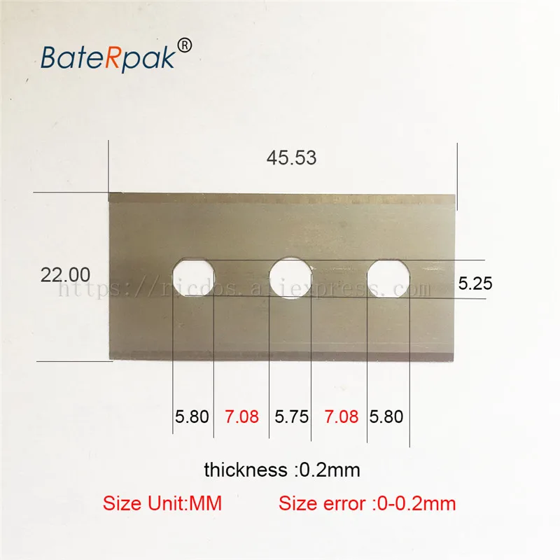 BateRpak ER809G/809BP кожаный сплиттер лезвие, кожа для очистки овощей устройство комплект лезвие для резки, кожа skiver Инструменты Запчасти