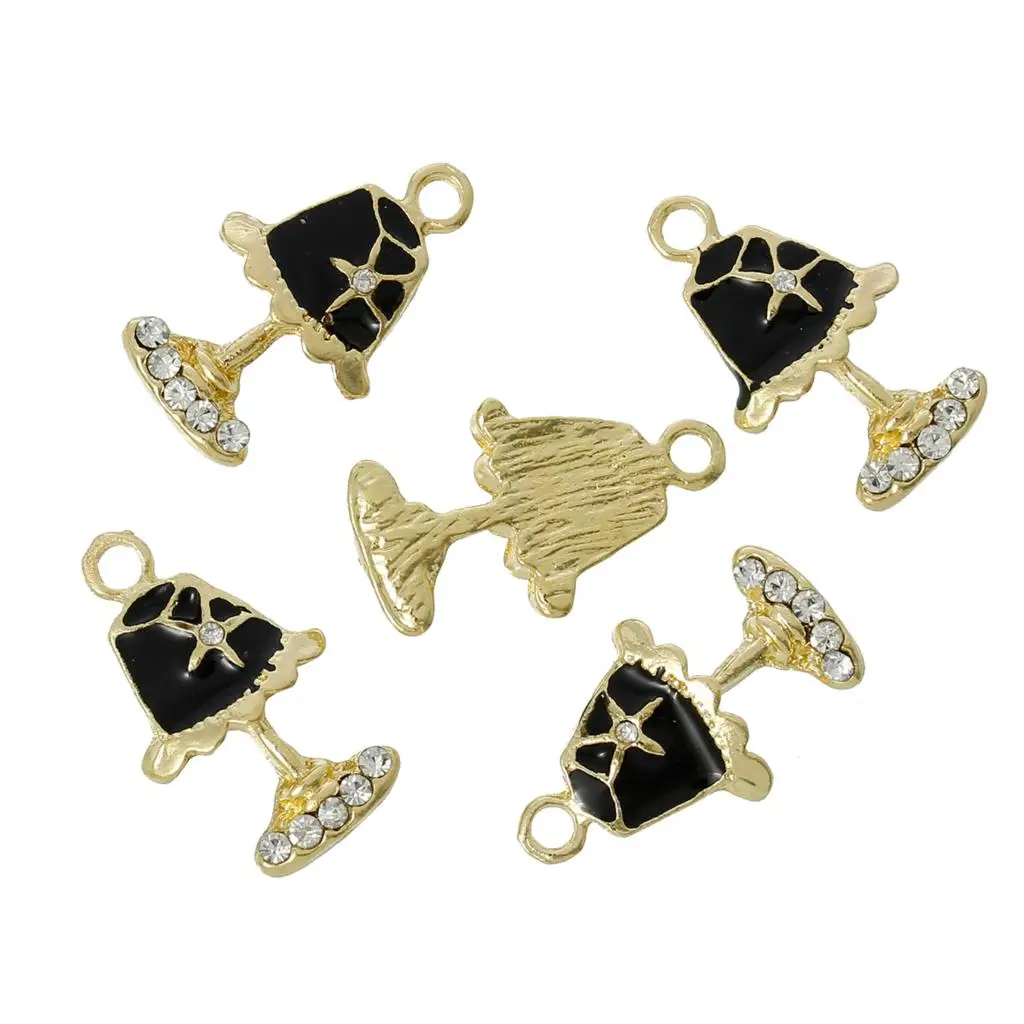 Подвесные Подвески DoreenBeads из металлического сплава настольная лампа золотого