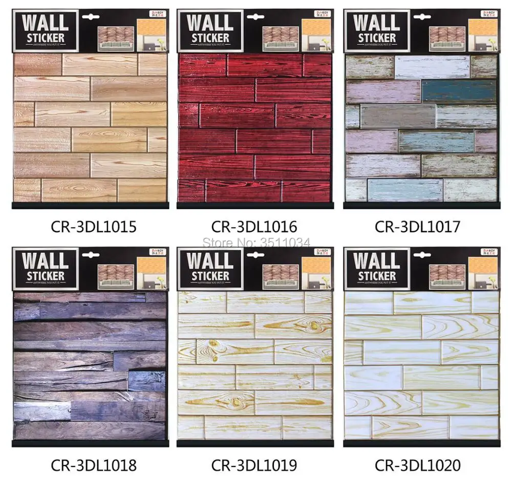 Высокое качество 2018 Новое поступление 3D Самоклеящиеся наклейки с рисунком