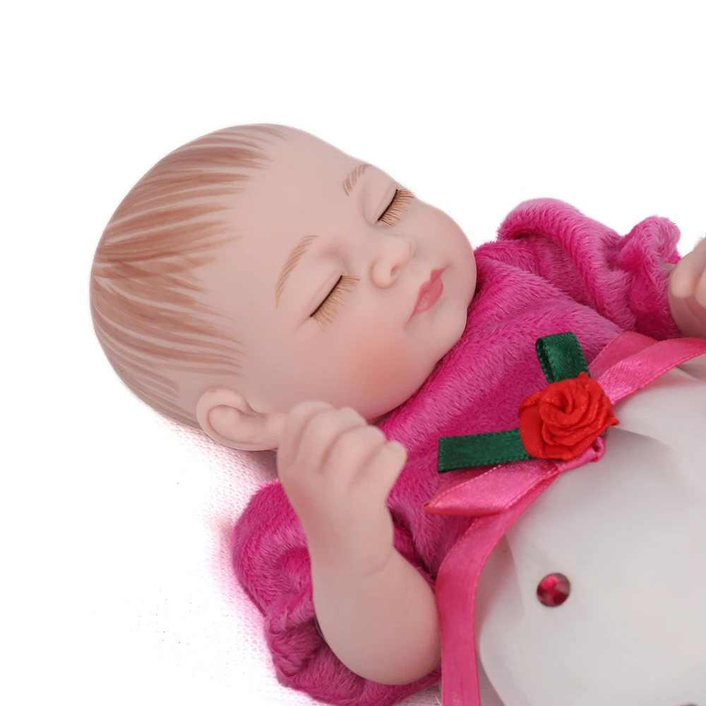 NPKDOLL 10 '𧮫y Reborn с силиконовым корпусом маленькая кукла детские игрушки для