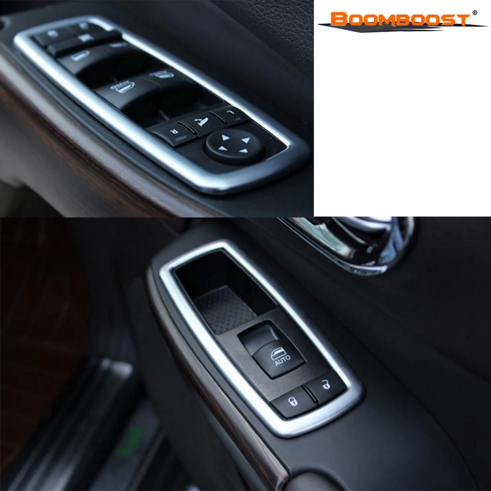 Дверь лифт переключатель окна крышка рамка отделка Новый хром для Jeep Grand Cherokee Dodge