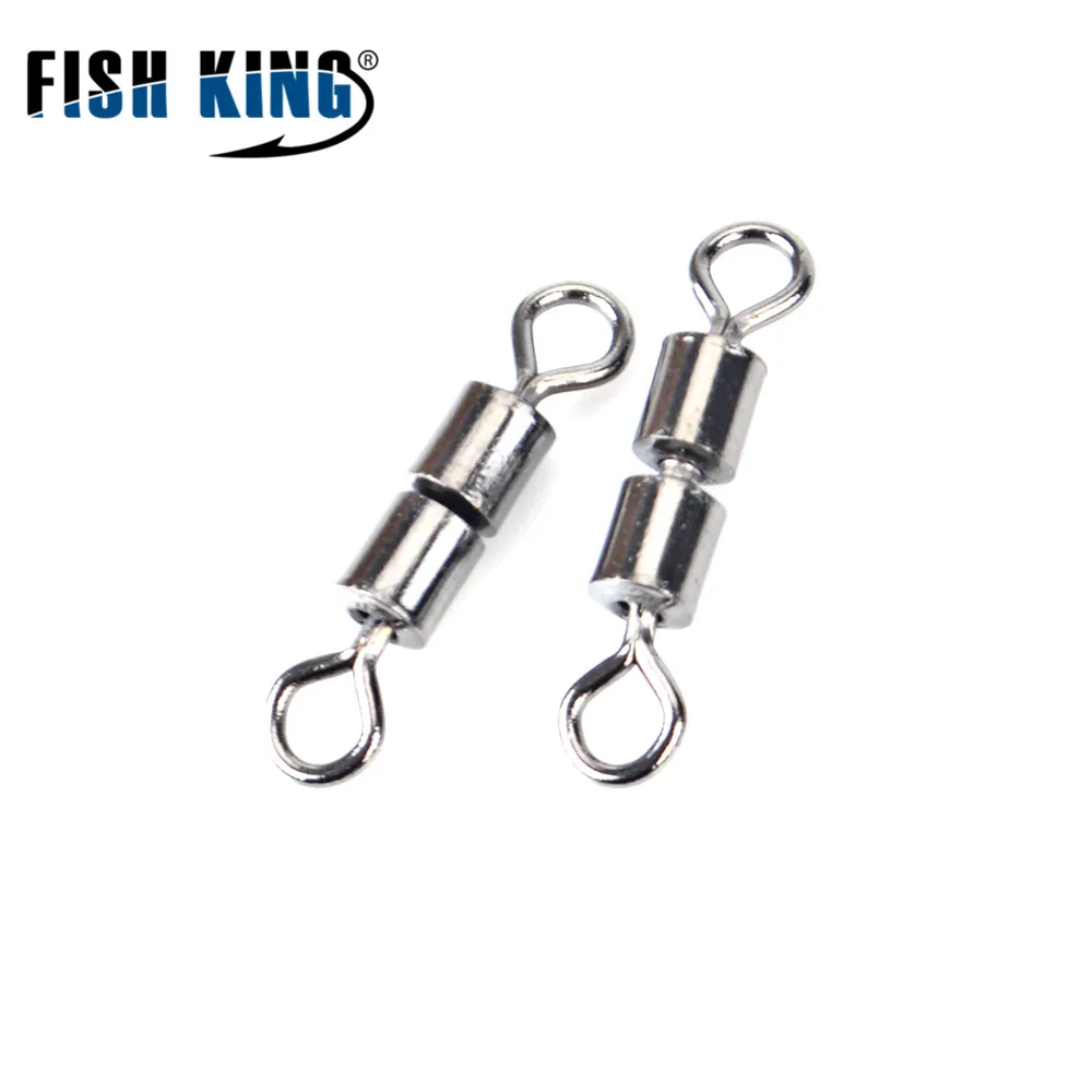 FISH KING 10 шт./лот 1 упаковка 4#-12# рыболовные высокоскоростные двойные поворотные рыболовные крючки с зажимом для приманки рыболовные снасти