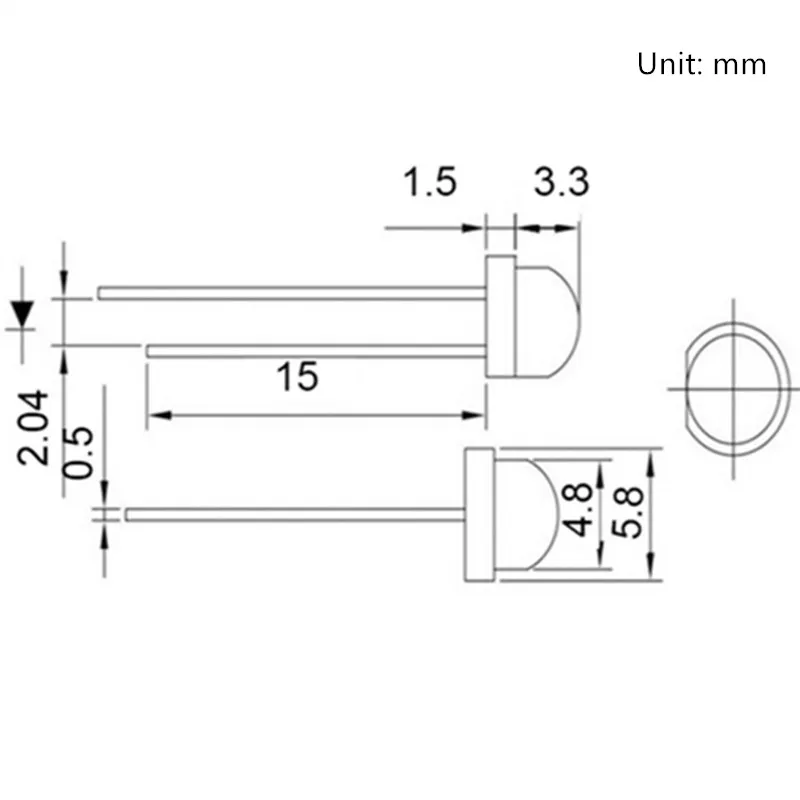 Светодиодный светильник 100 шт. 5 мм соломенная шляпа RGB медленное/быстрое мигание